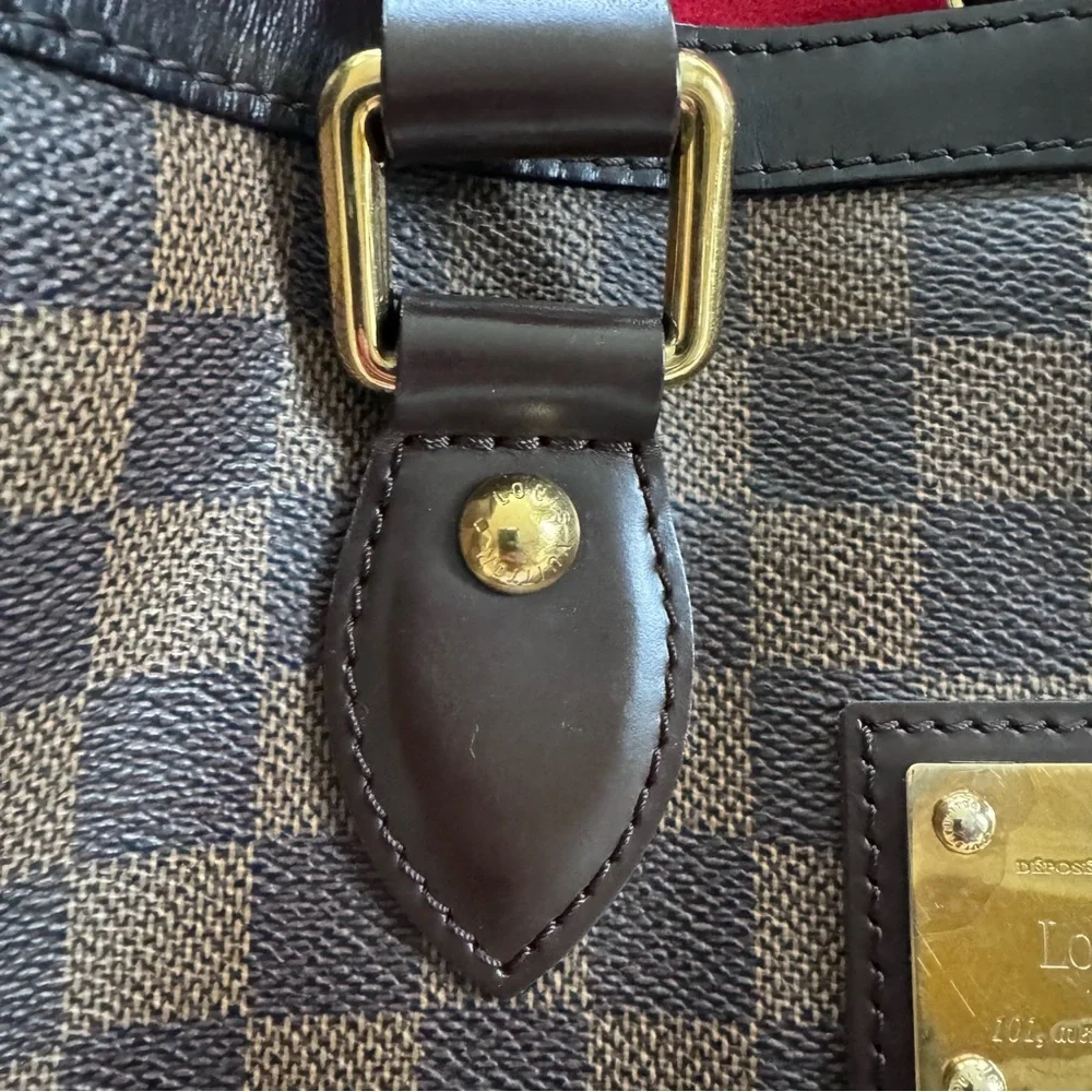 Louis Vuitton Damier Ebene Hempstead Tote Bag - Picture 3 of 9